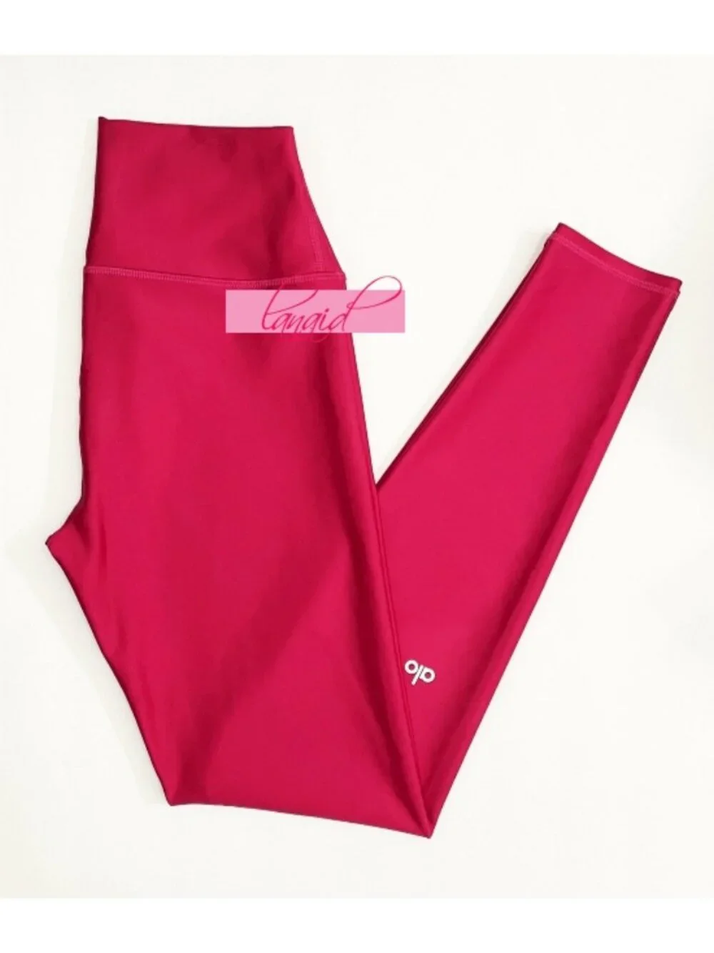 Alo High-Waist Airlift Leggings Magenta Crush Hi-Rise Waisted Full-Length Tights